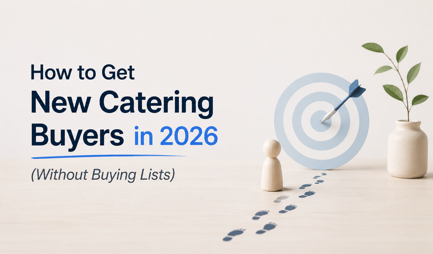 How to Get New Catering Buyers in 2026 (Without Buying Lists)